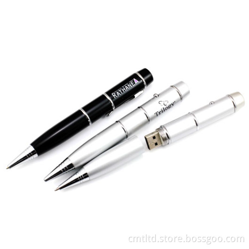 USB Flash Drive Hot Sale Pen Shape USB Pen Drive (PU002)